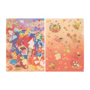 寶可夢中心－廣島店R系列和風A4文件夾2枚組